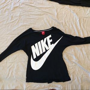 Long sleeve black Nike